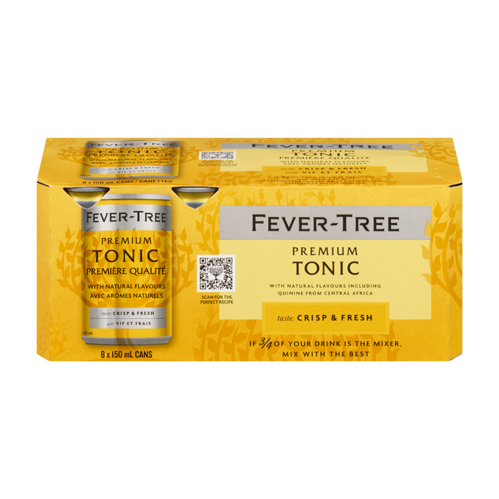 Fever Tree - Premium Indian Tonic Water (8 Pack)