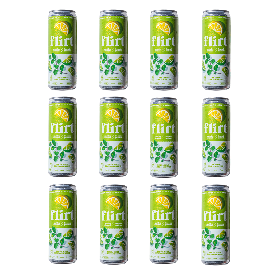 Flirt - Lime & Mint Sparkling Lemonade