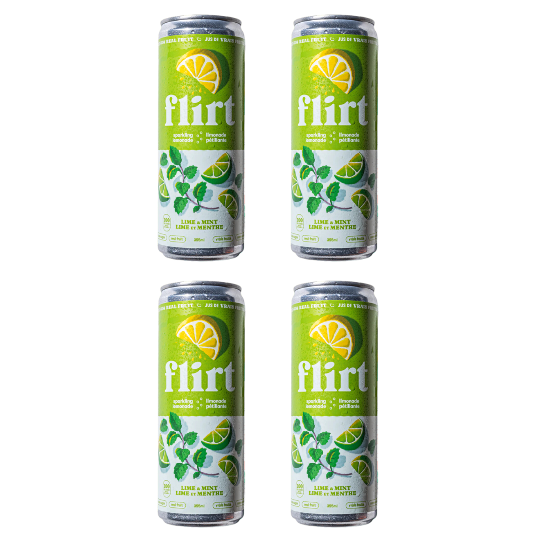 Flirt - Lime & Mint Sparkling Lemonade