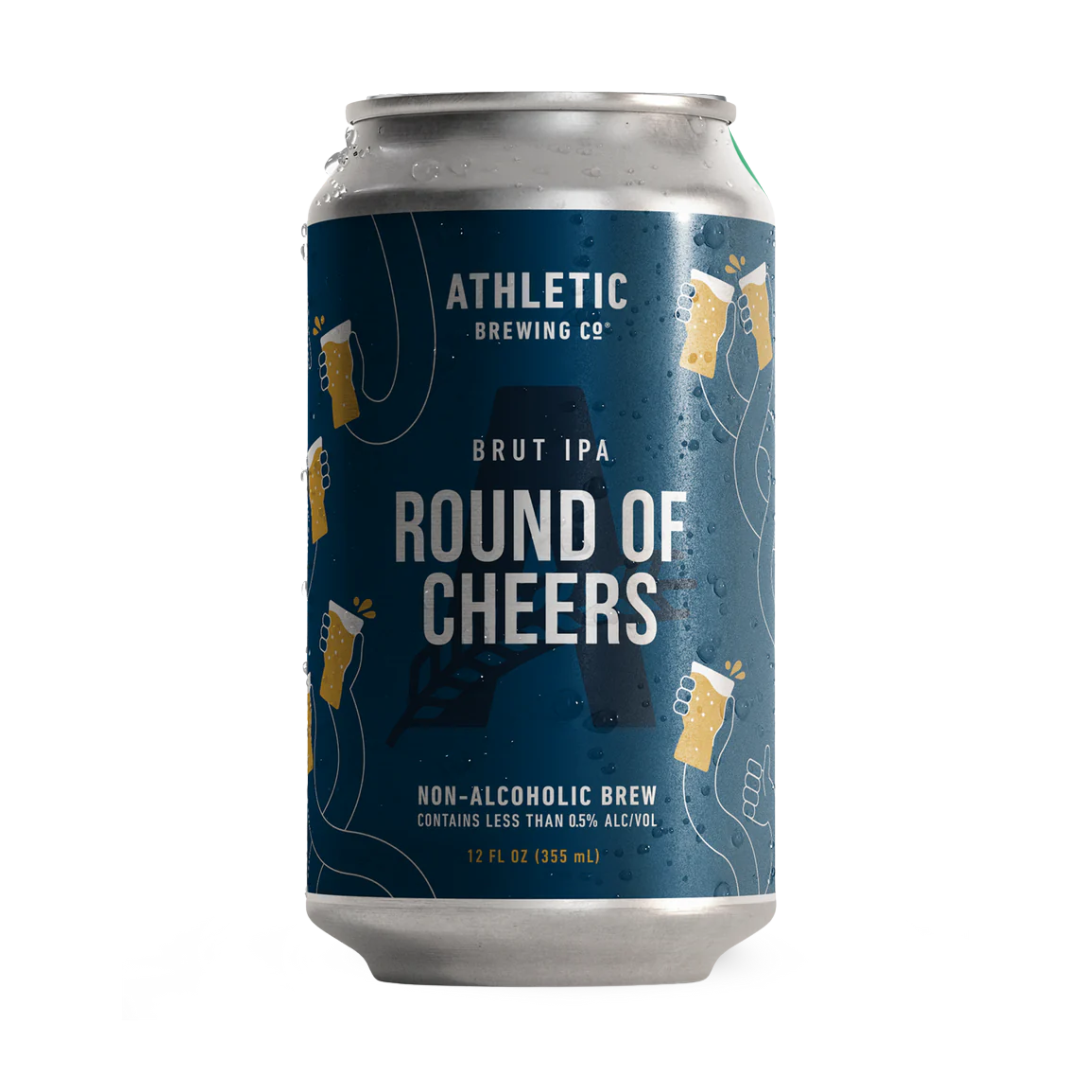 Athletic Brewing - Round of Cheers - Brut IPA  *Limited Edition*