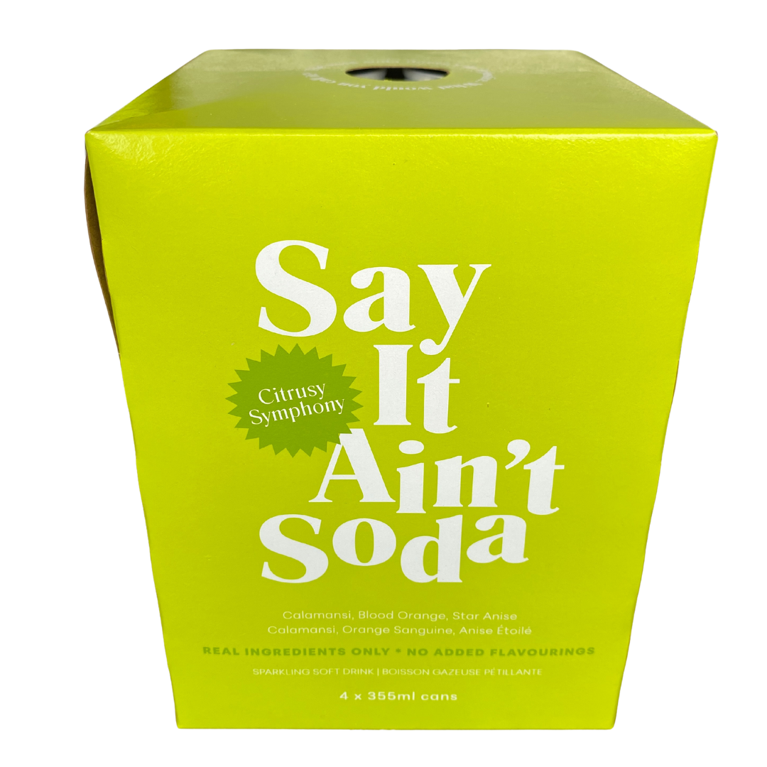 Say It Ain't Soda - Citrusy Symphony