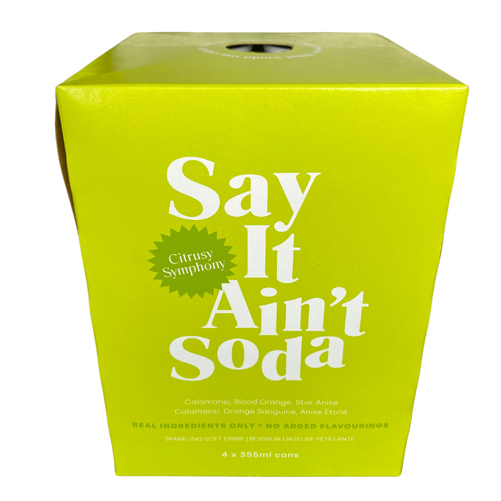 Say It Ain't Soda - Citrusy Symphony