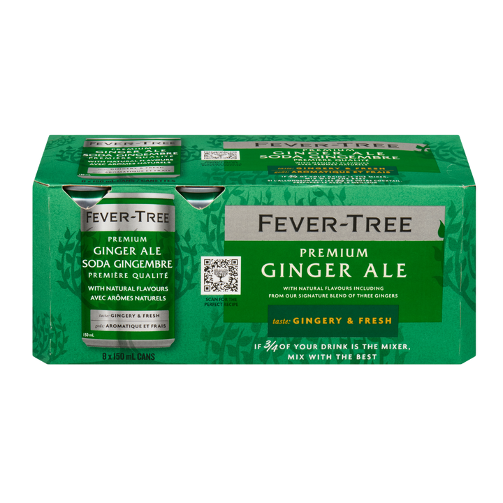 Fever Tree - Premium Ginger Ale (8 Pack)