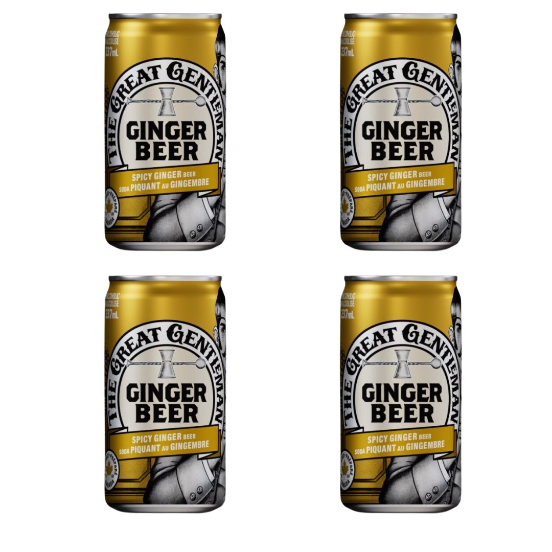The Great Gentleman - Spicy Ginger Beer (4 Pack)