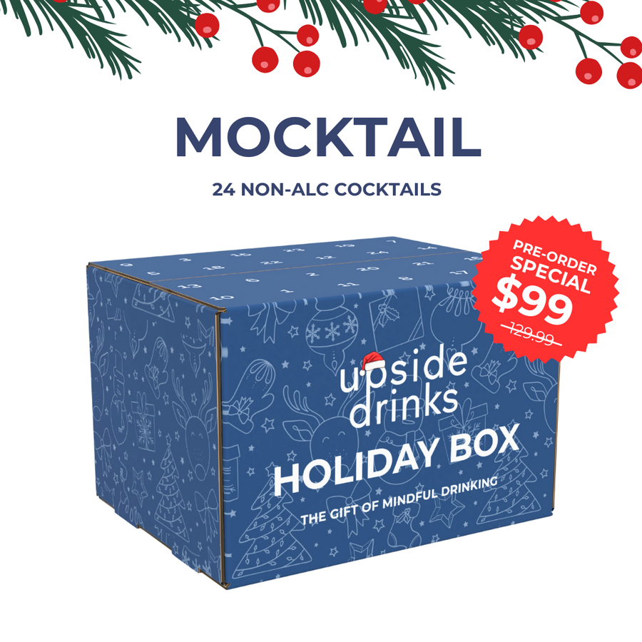 Mocktail Holiday Box advent calendar, 24 non-alcoholic cocktails