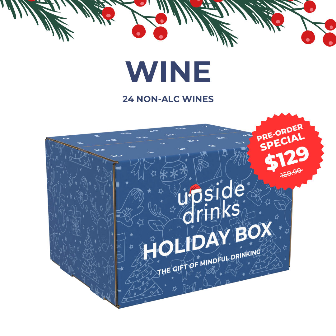 Wine Holiday Box advent calendar, 24 non-alcoholic wines