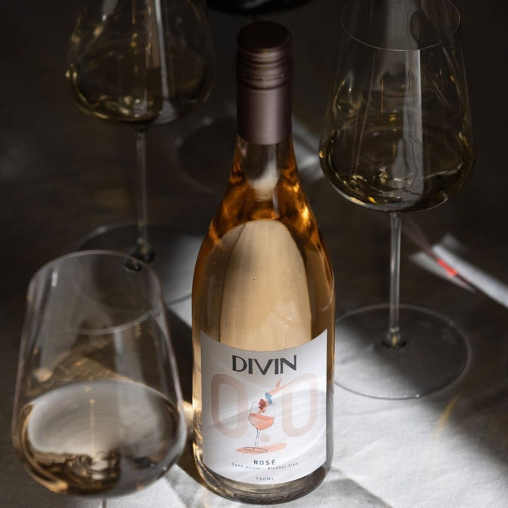 DIVIN 0.0 - Rose, non-alcoholic wine, photo 4 of 6