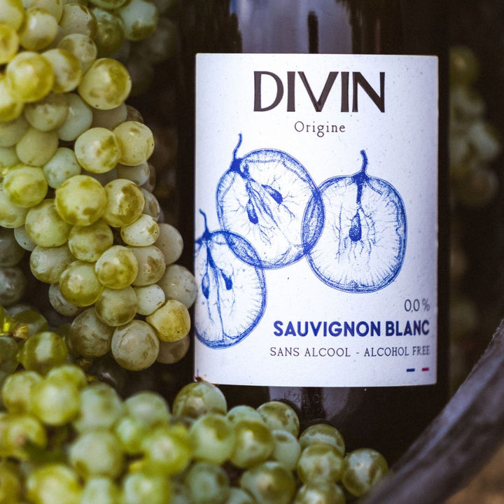 DIVIN 0.0 - Sauvignon Blanc, non-alcoholic wine, photo 6 of 7