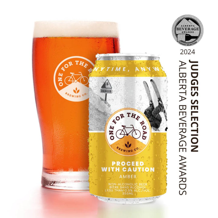 One for the Road Brewing - Proceed with Caution Amber