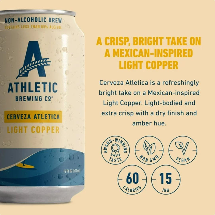 Athletic Brewing - Cerveza Athletica - Copper Ale
