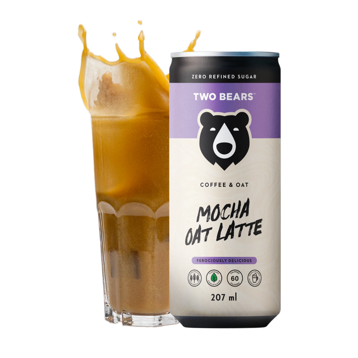 Two Bears - Frothed Mocha Oat Latte