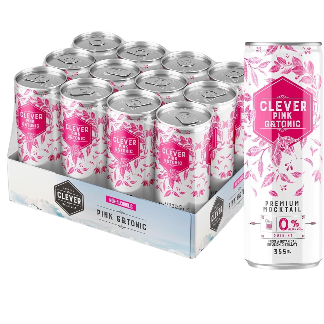 Clever Mocktail - Pink Gin Tonic