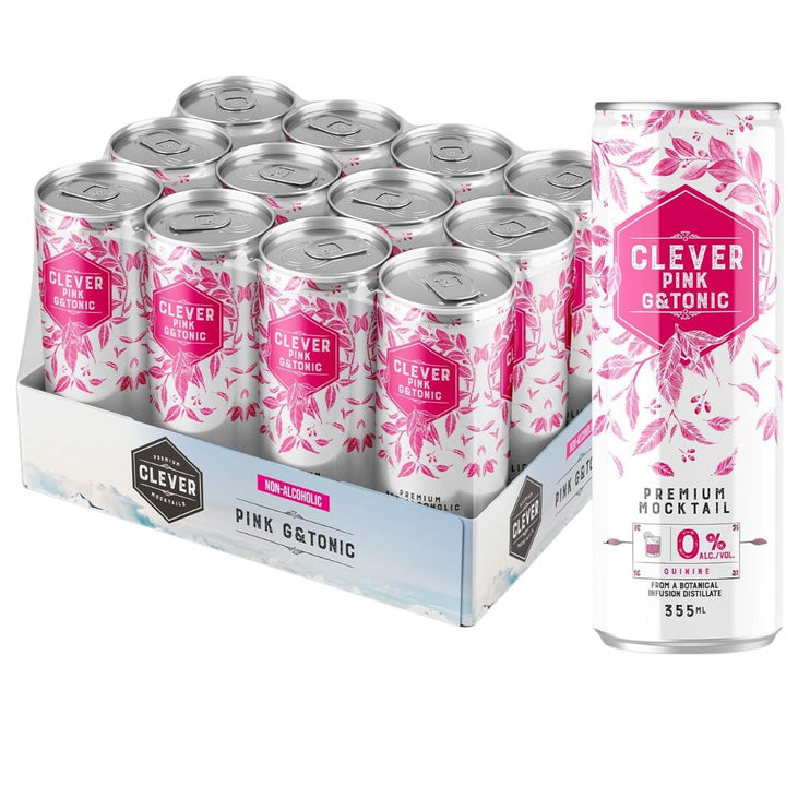 Clever Mocktail - Pink Gin Tonic