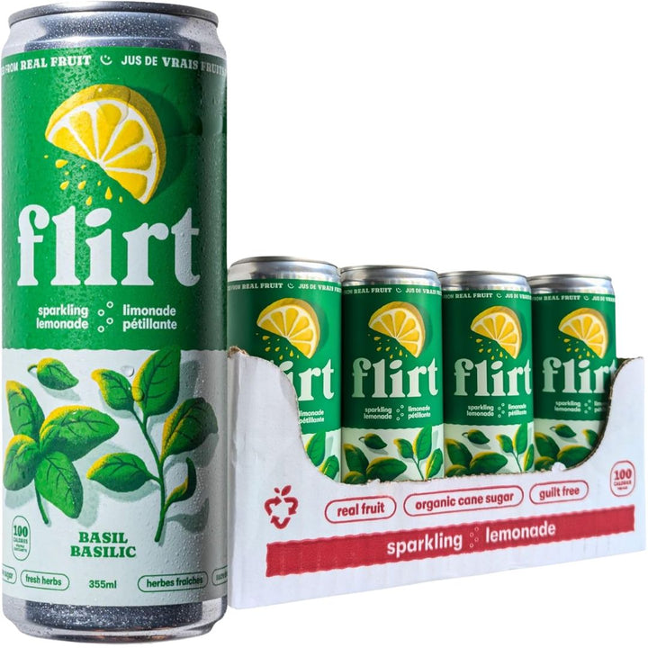 Flirt - Basil Sparkling Lemonade