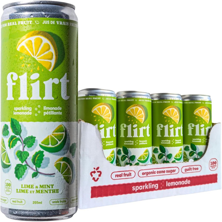 Flirt - Lime & Mint Sparkling Lemonade