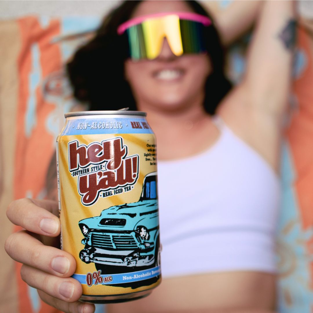 Hey Y'all - Real Iced Tea - Non-Alcoholic Iced Tea
