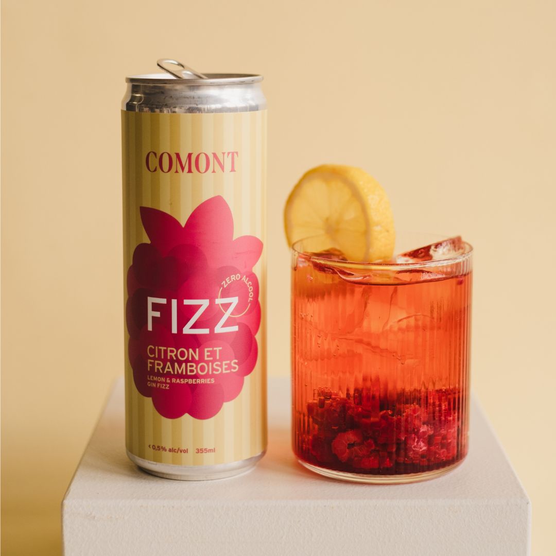 Comont - Raspberry & Lemon Gin Fizz