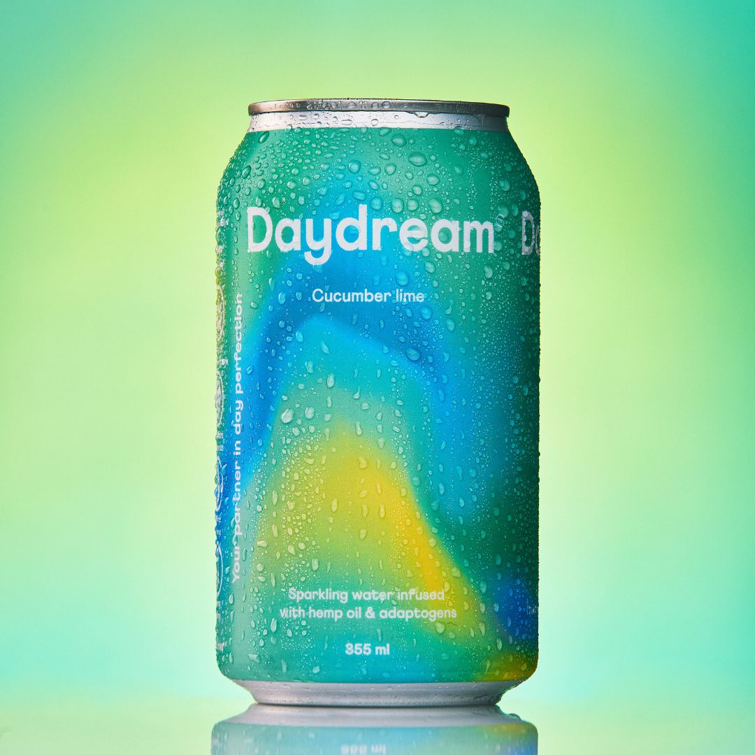 Daydream  - Cucumber Lime Hemp and Adaptogen Infused Sparkling Water
