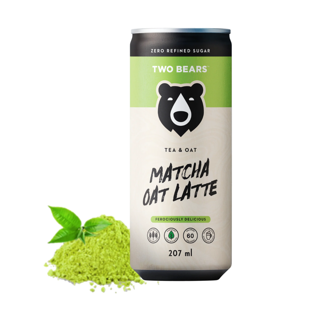 Two Bears - Frothed Matcha Oat Latte