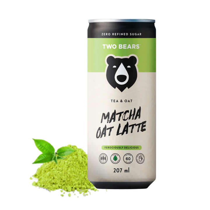 Two Bears - Frothed Matcha Oat Latte
