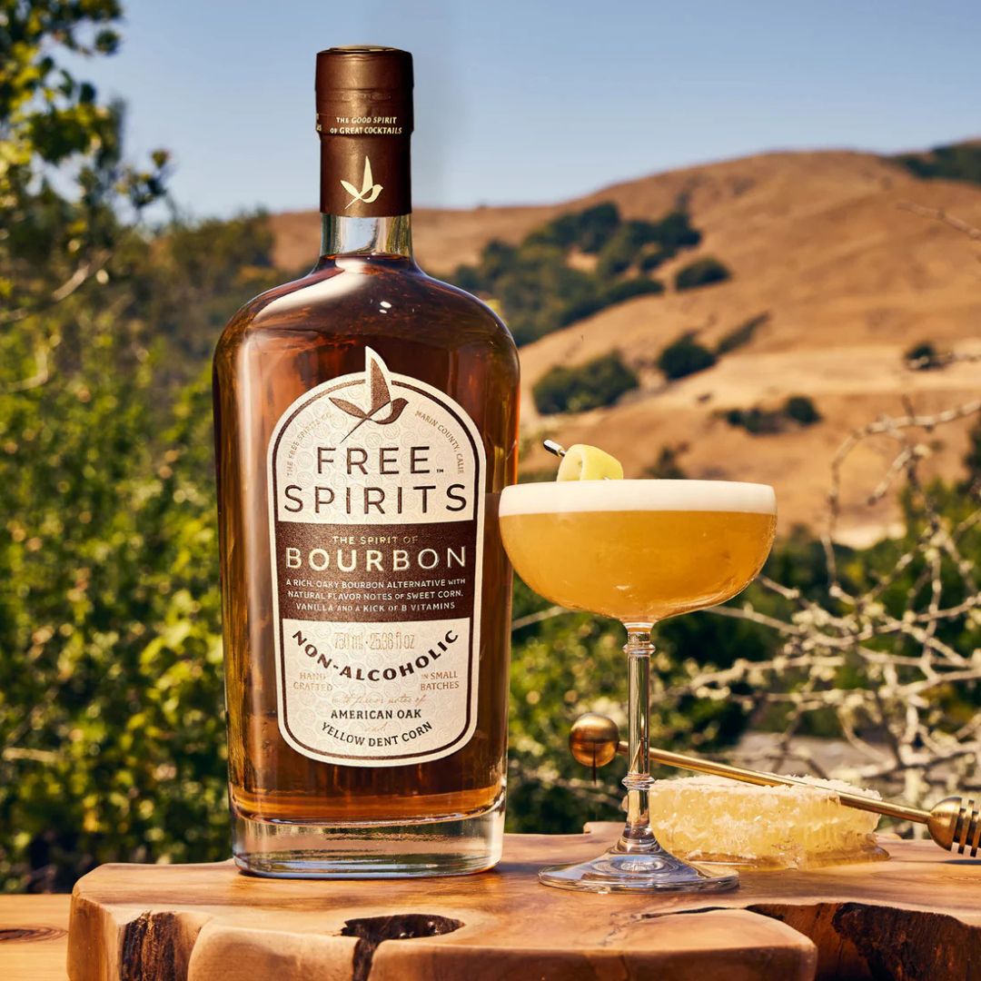 Free Spirits Non-Alcoholic The Spirit of Bourbon - Upside Drinks