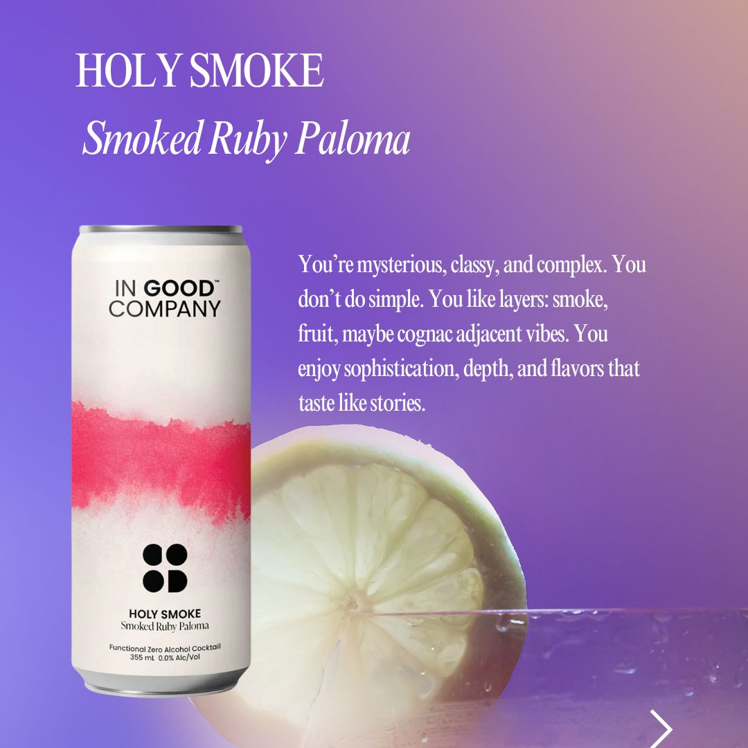 In Good Company - Holy Smoke - Smoked Ruby Paloma