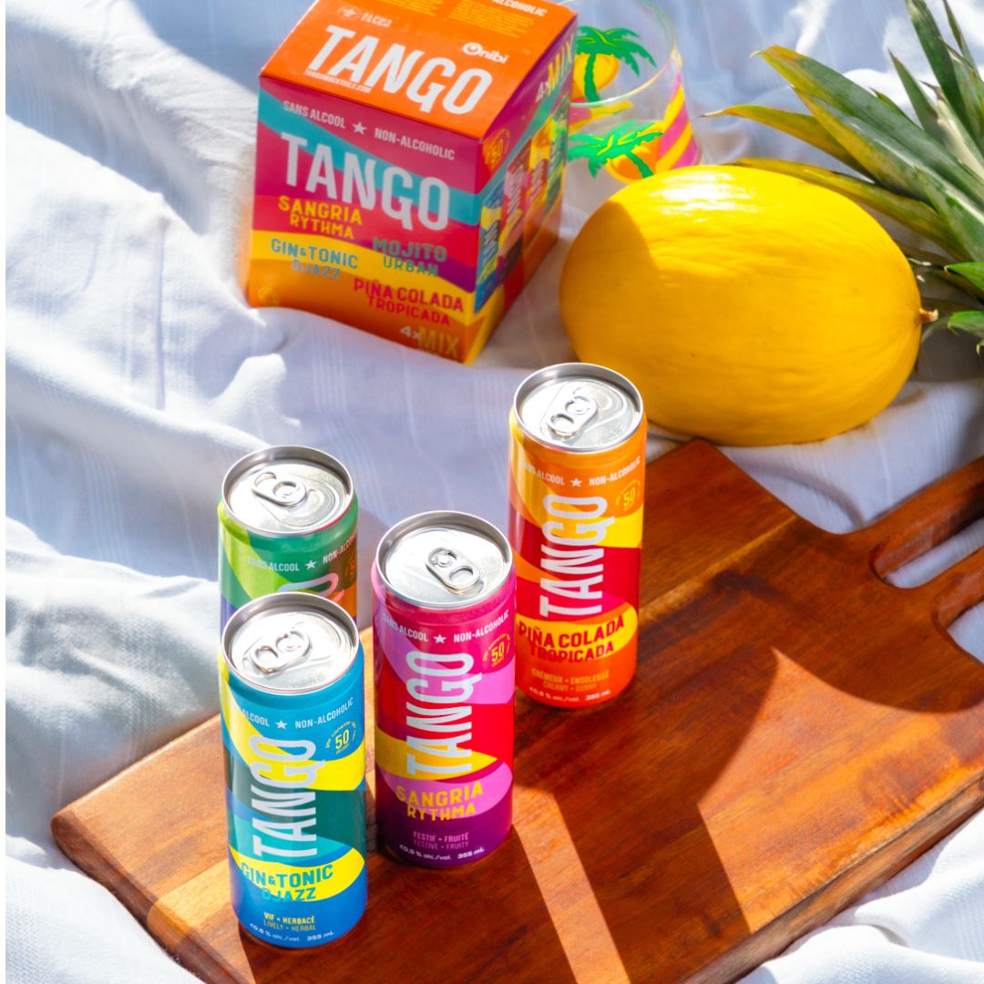 ももさん専用TANGO 2個 Tango Mocktails Non-Alcoholic Mix Pack - Upside Drinks - Free Shipping