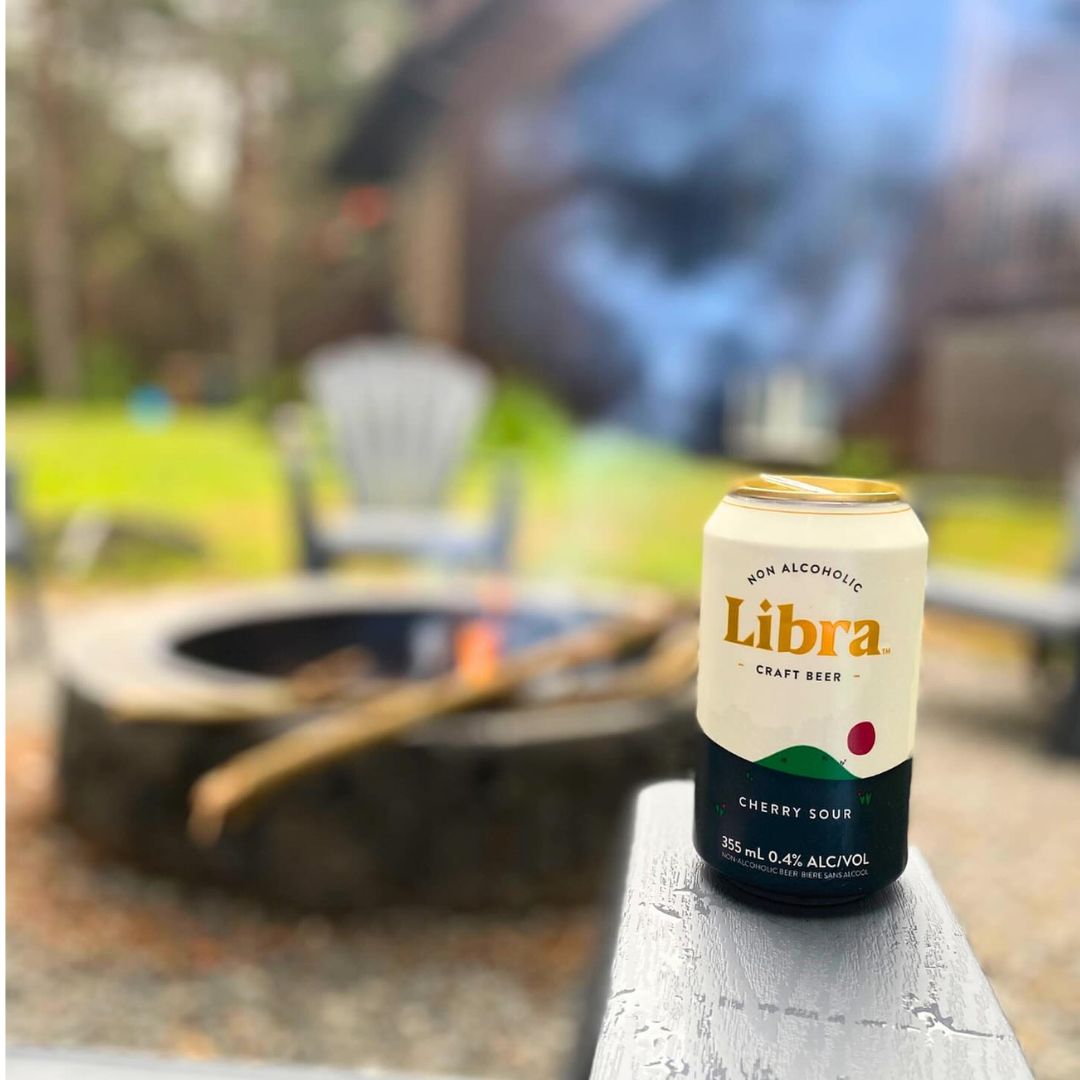 Non-alcoholic beer - Libra - Cherry Sour – Upside Drinks, image size:1080x1080