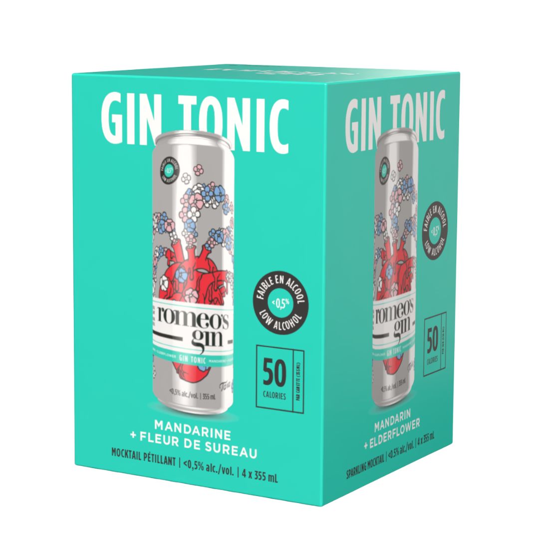 Romeo's Gin - Mandarin + Elderflower - Gin Tonic