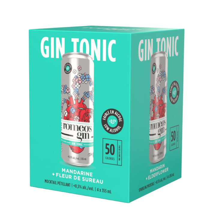 Romeo's Gin - Mandarin + Elderflower - Gin Tonic