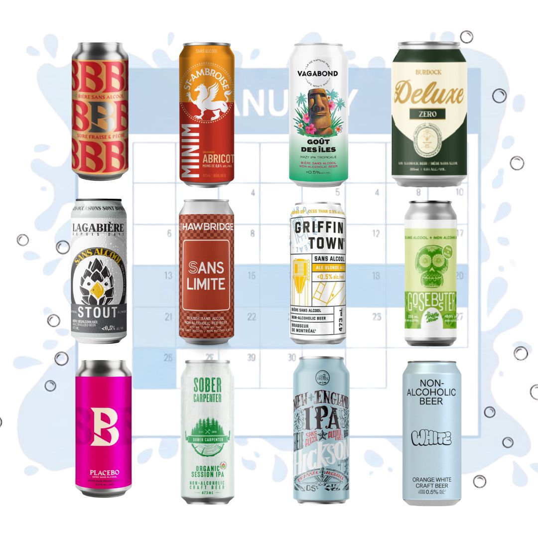 Dry January - Made in Quebec Beer Pack Bundle