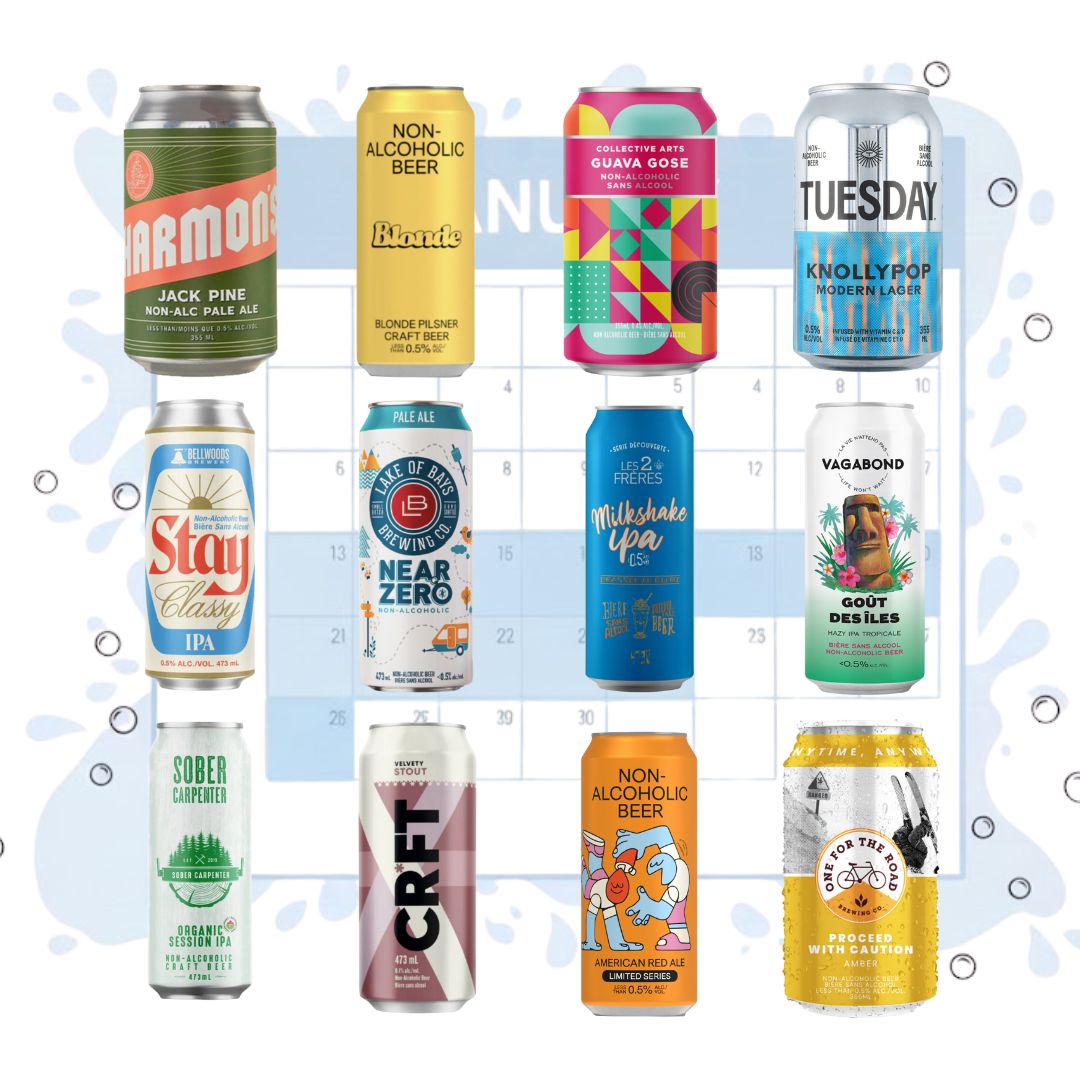 Dry January - Made in Canada Beer Pack Bundle