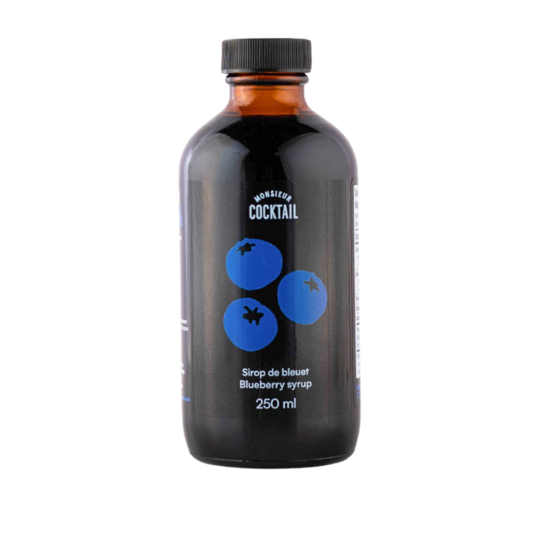 Monsieur Cocktail - Blueberry Syrup (250mL)