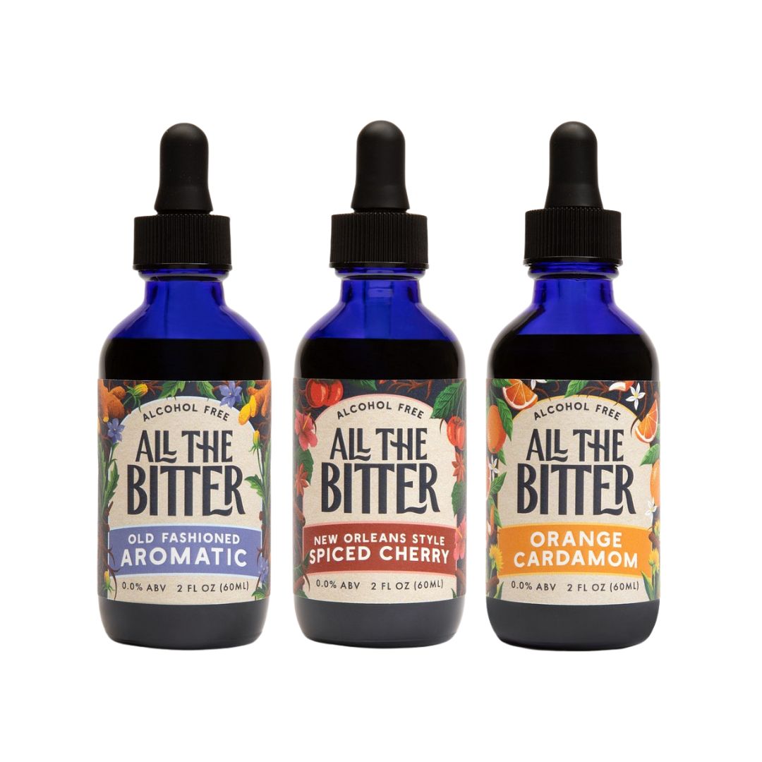All the Bitter Natural Classic Bitters Travel Pack - Upside Drinks