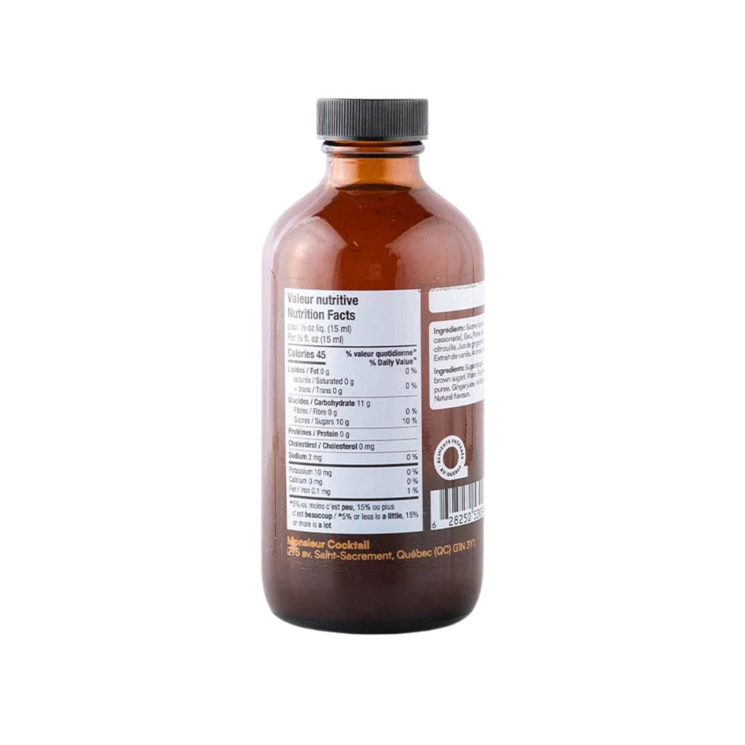 Monsieur Cocktail - Pumpkin Spice Syrup (250mL)