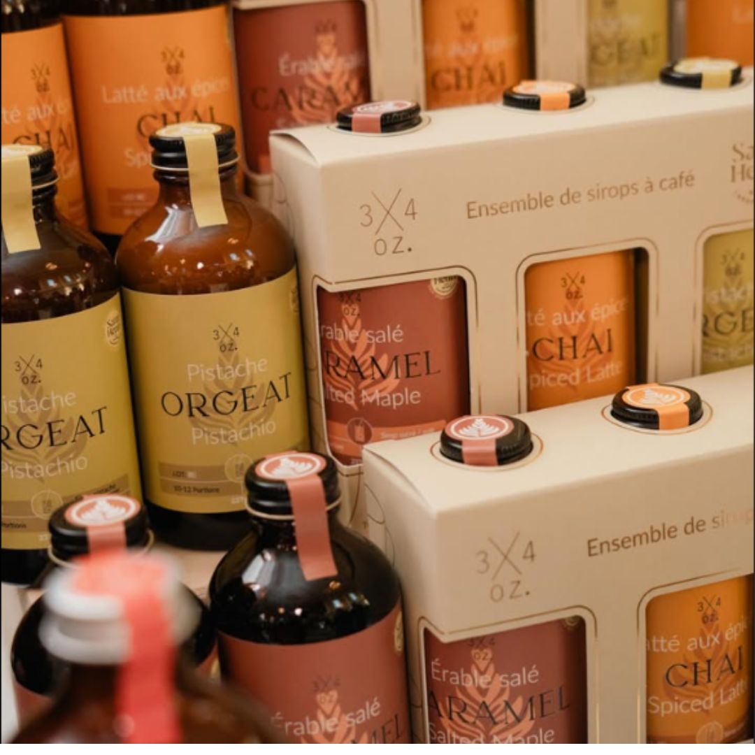 3/4 OZ - Coffee Syrup Set
