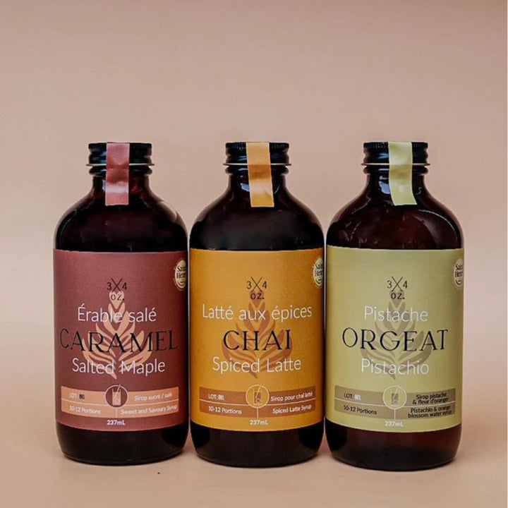 3/4 OZ - Coffee Syrup Set