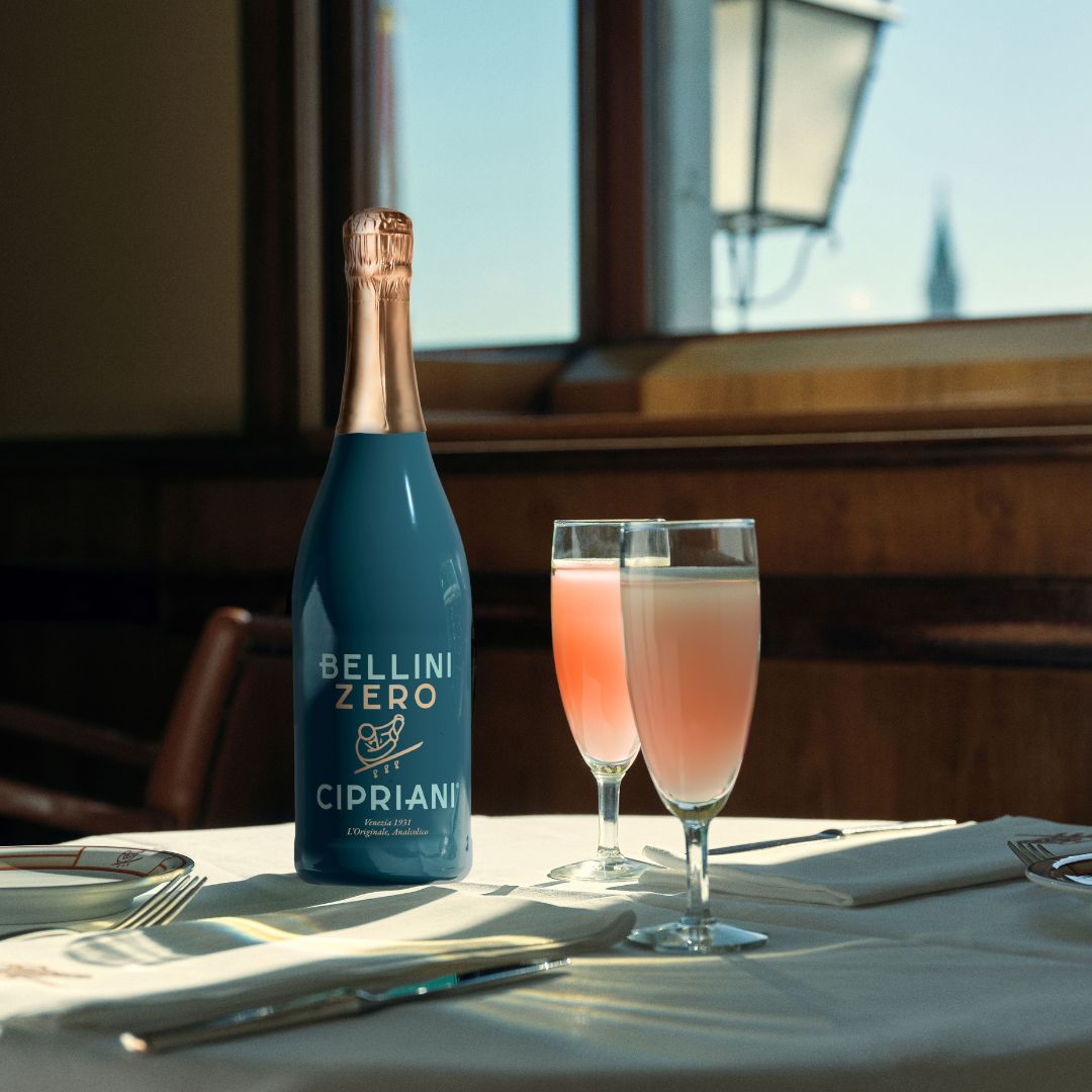Cipriani Non-Alcoholic Bellini Zero - Upside Drinks - Free Shipping