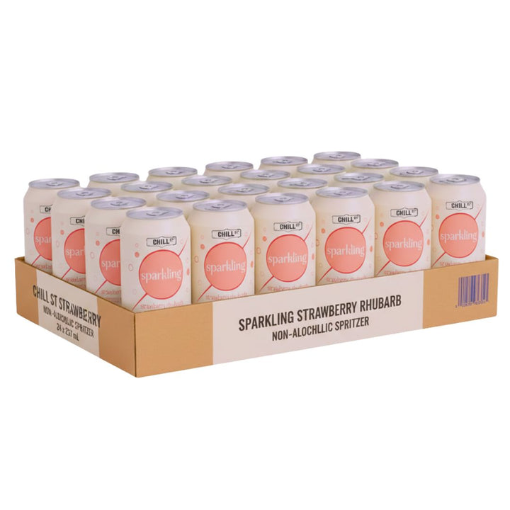 Chill Street - Strawberry Rhubarb - Wine-style Spritzer