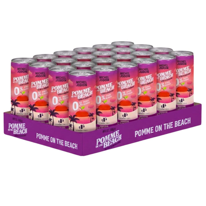 Michel Jodoin - Pomme on the Beach - Peach & Mandarin Mocktail