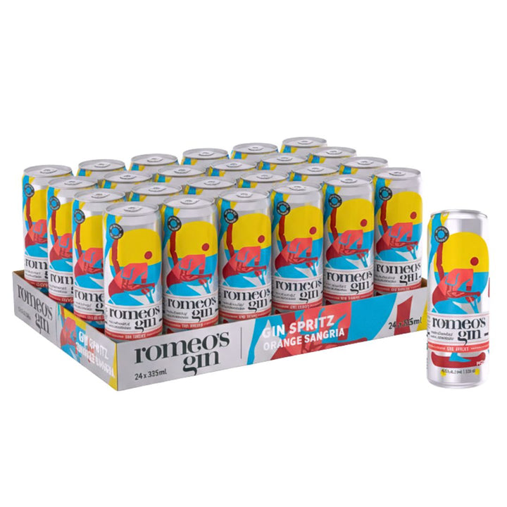 Romeo's Gin - Blood Orange + Rhubarb - Gin Spritz