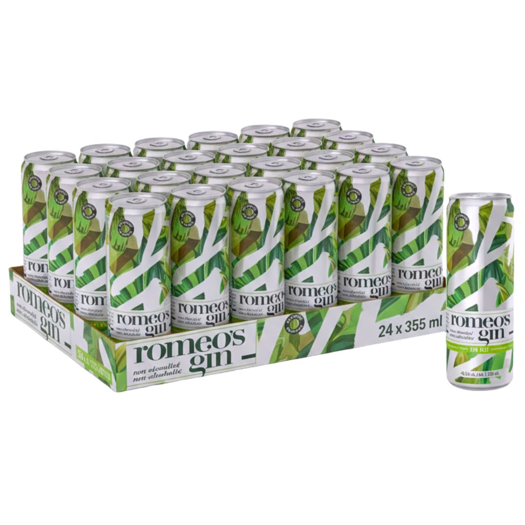 Romeo's Gin - Cucumber + Lemon - Gin Fizz