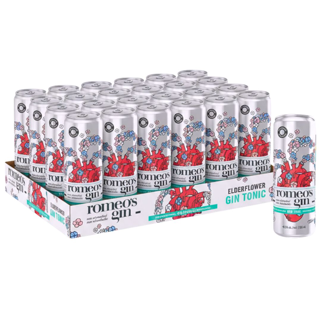 Romeo's Gin - Mandarin + Elderflower - Gin Tonic