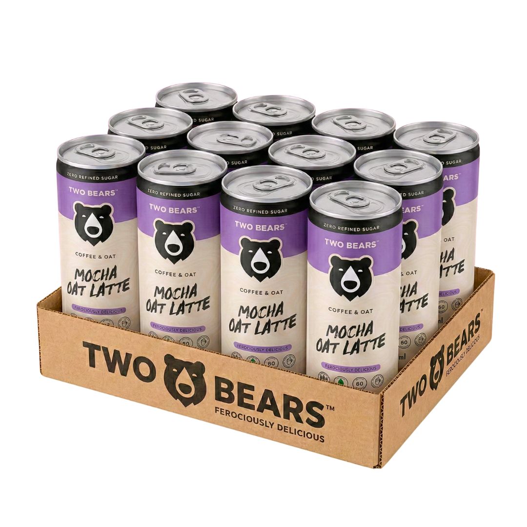 Two Bears - Frothed Mocha Oat Latte