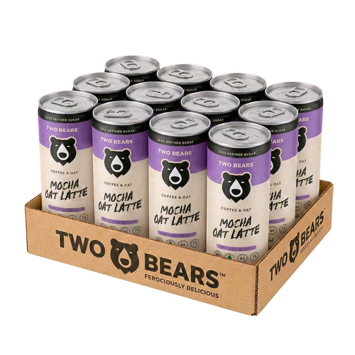 Two Bears - Frothed Mocha Oat Latte