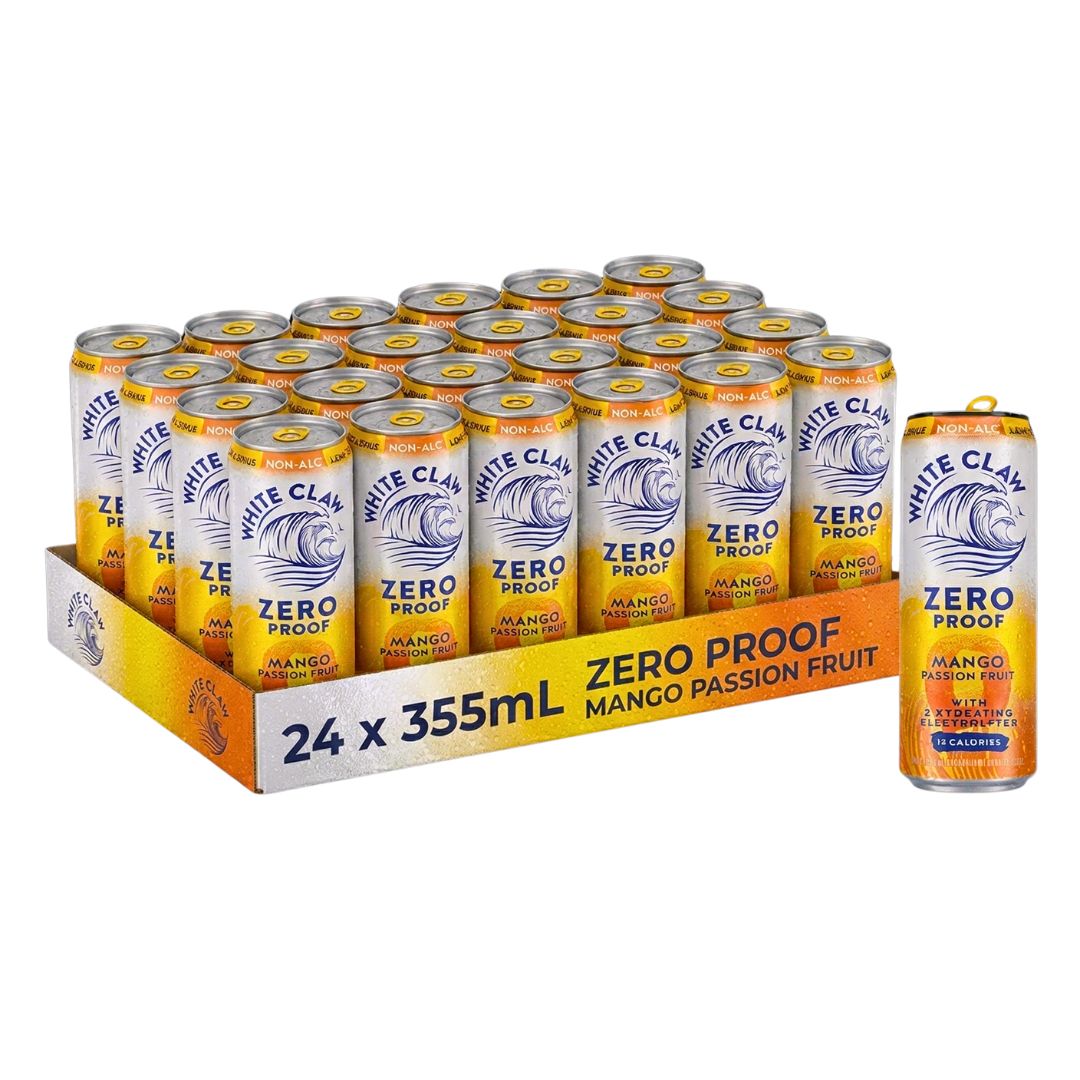 White Claw Zero Proof™ Non-Alcoholic Mango Passion Fruit - Upside