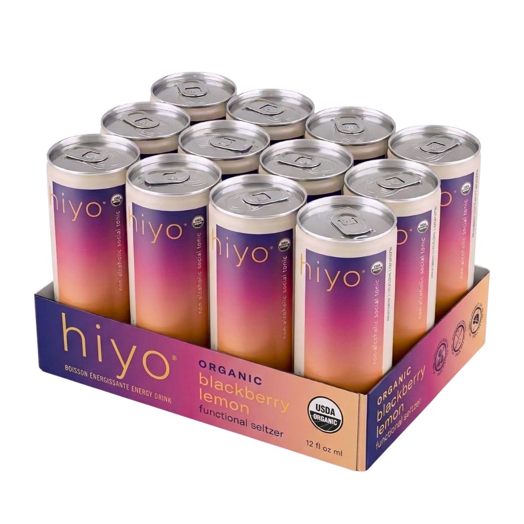 Hiyo Non-Alcoholic Blackberry Lemon - Upside Drinks - Free Shipping