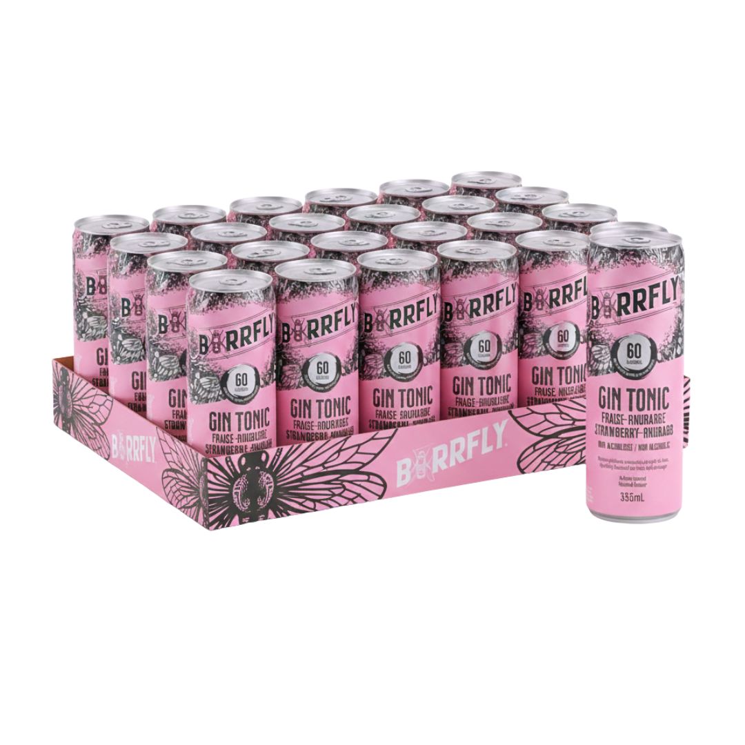 Barrfly - Strawberry Rhubarb Gin & Tonic