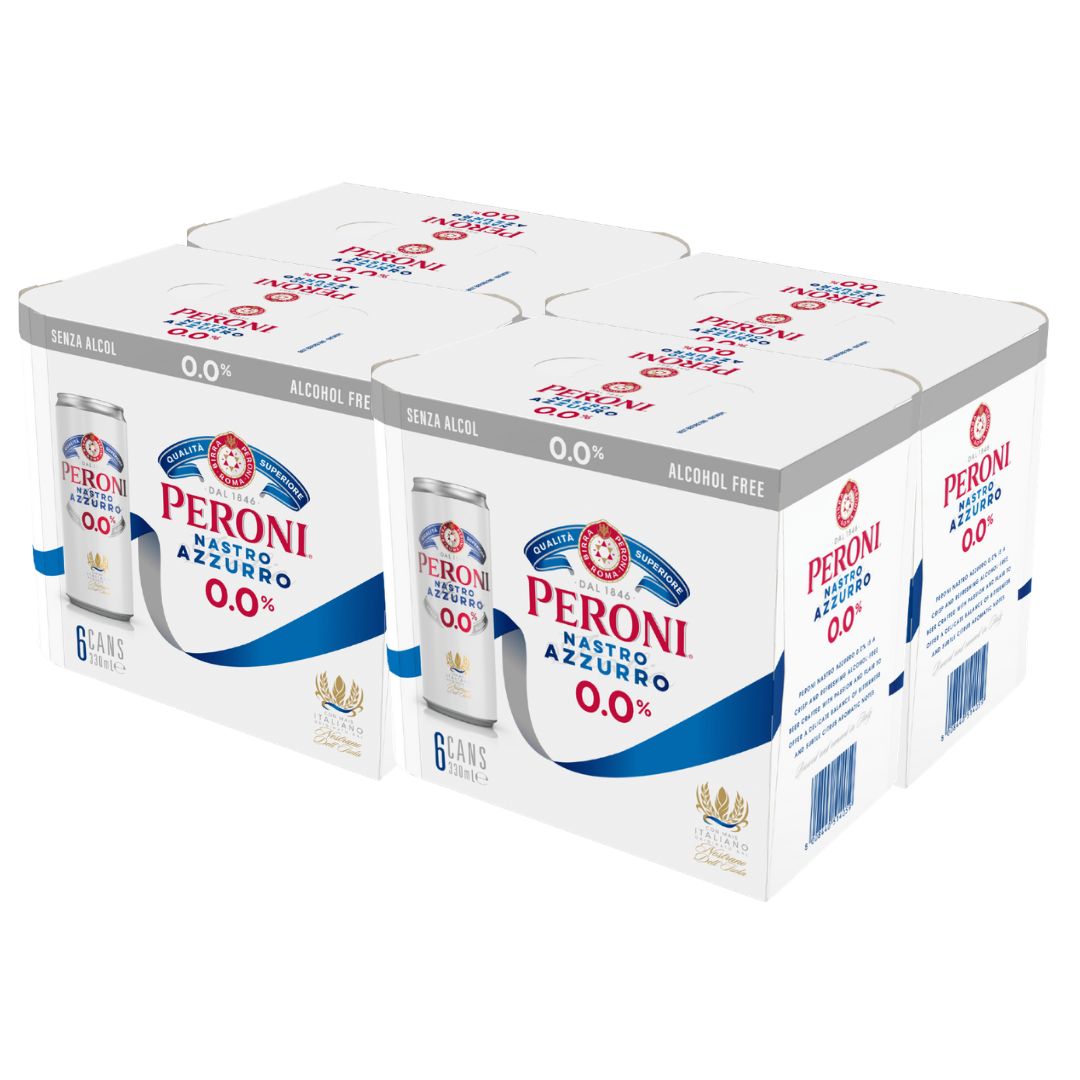 Peroni Non-Alcoholic Nastro Azzuro 0.0% Pilsner - Upside Drinks