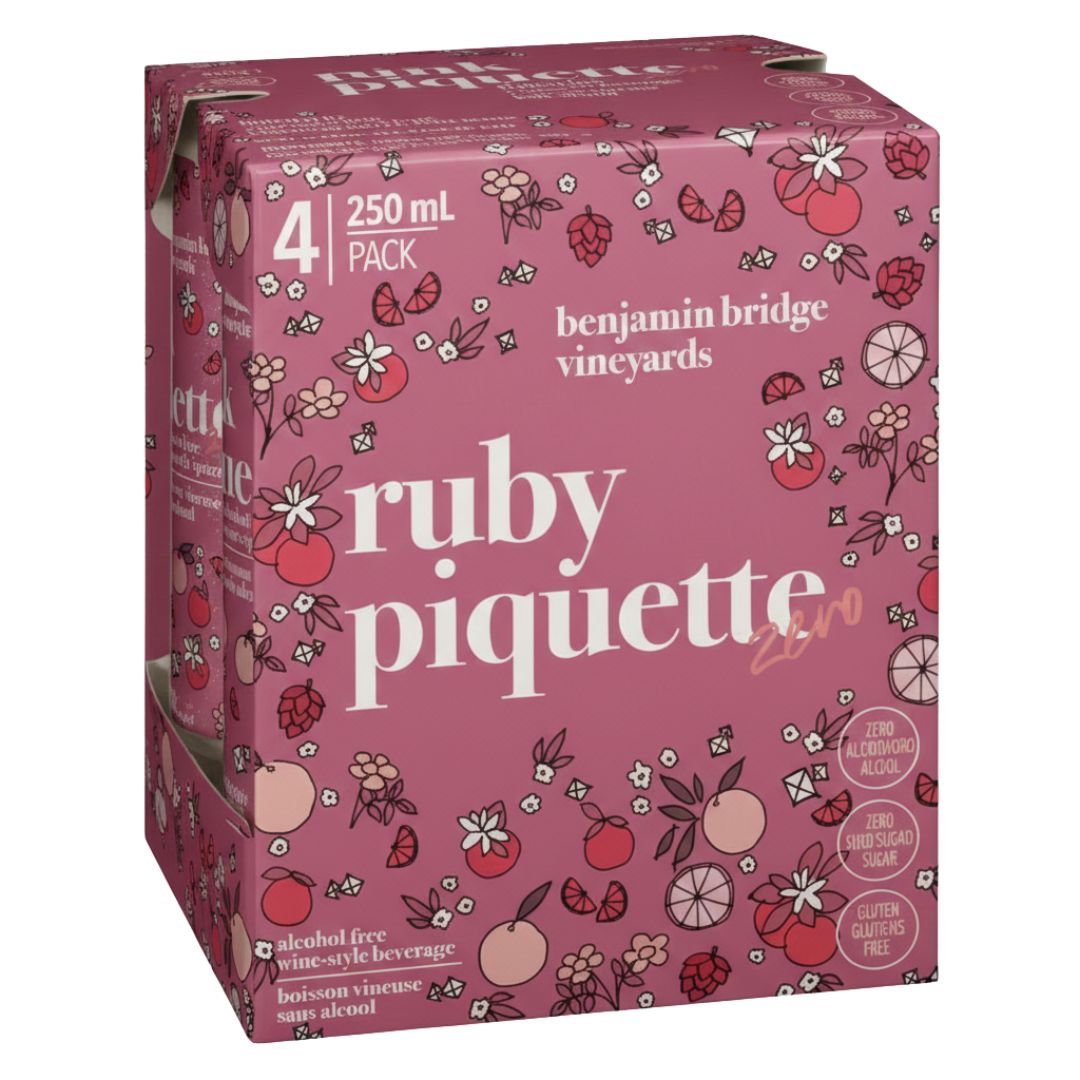 Benjamin Bridge - Ruby Piquette Zero Wine style